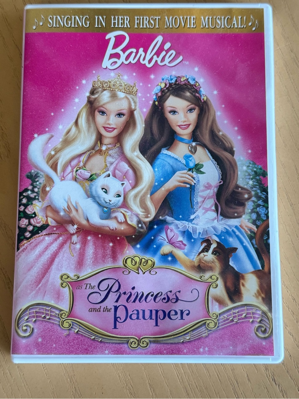 Mattel Barbie Princess and the Pauper DVD